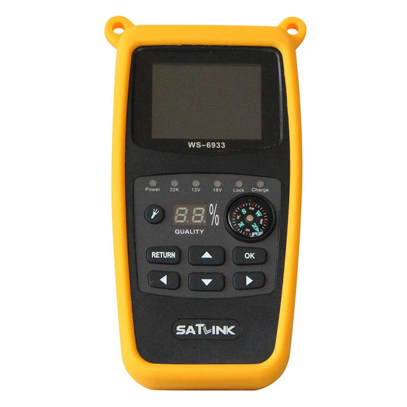 New Star Satellite TV Receiver Sat Finder Ws6933 Satellite Finder DVB-S2 Compass with Flashlight